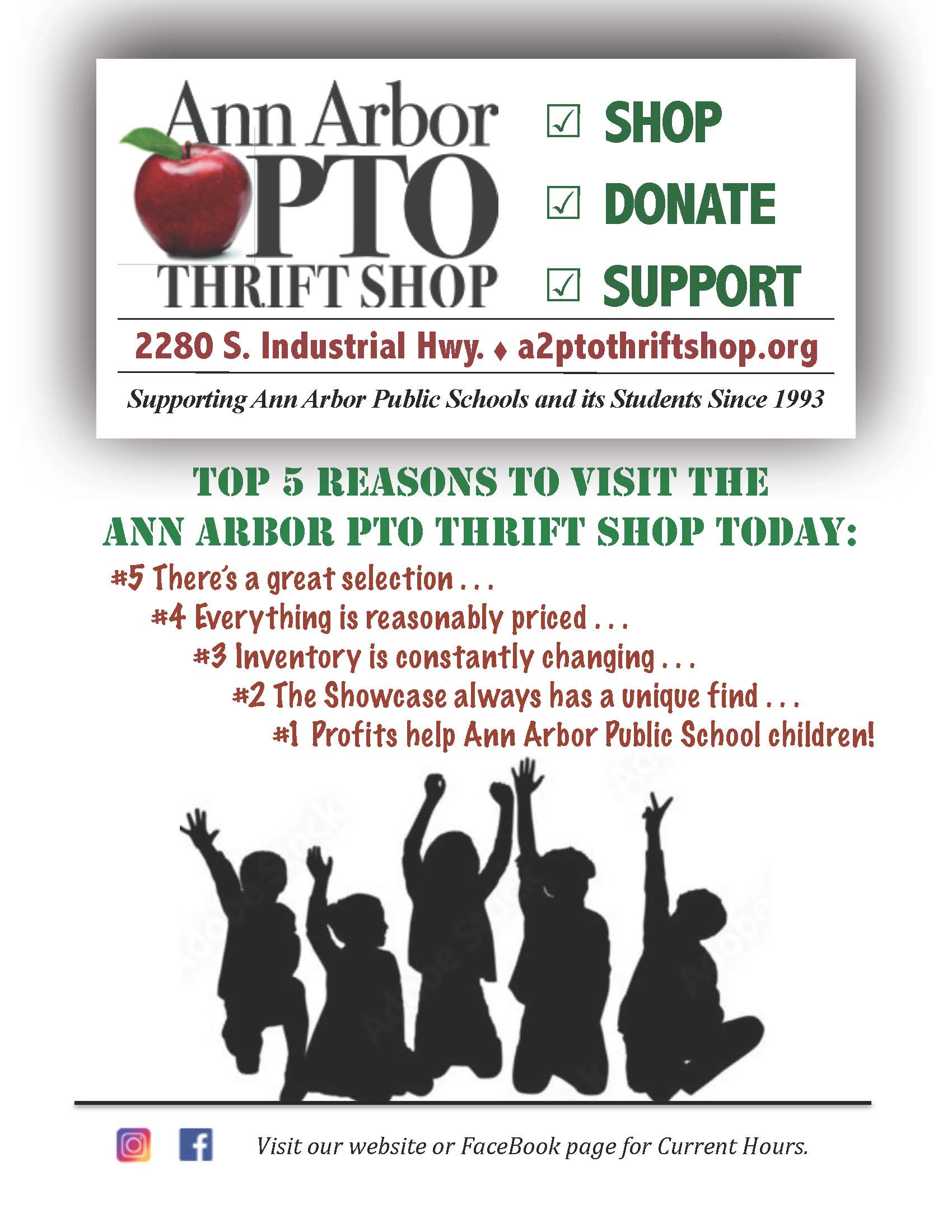 PTO Thrift Shop